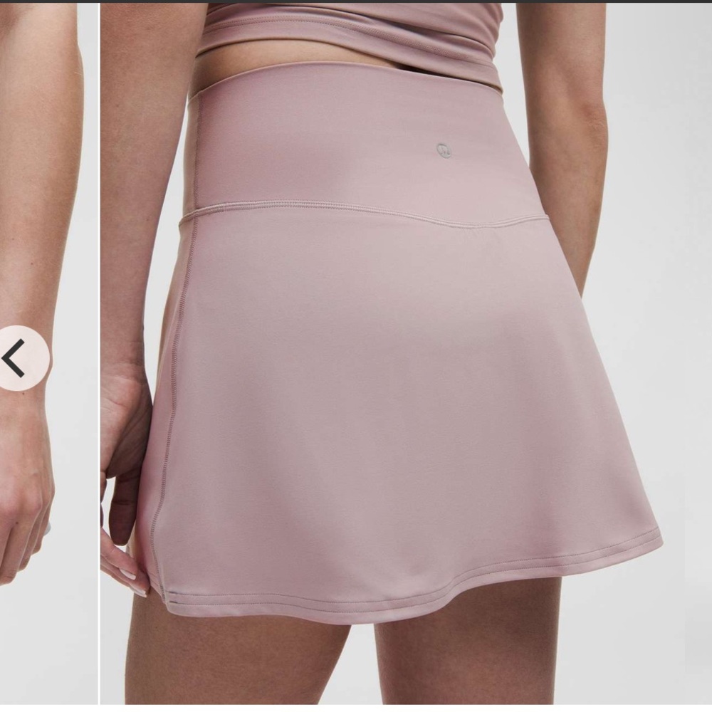 Lululemon Align High-Rise Skirt Mauve Grey Size 12 NWOT